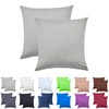NatureMark Pack of 2 Jersey Cushion Covers, Side Sleeper Pillows,