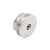 Aluminum Alloy Pulley Double Groove 50/60mm 8-20mm Fixed Bore Pulley