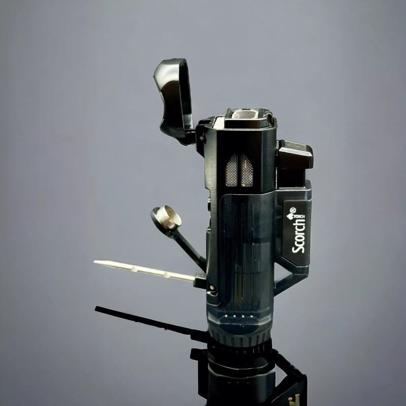 SCORCH TORCH Double Flame Butane Refillable Torch Lighter 61758 -