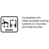 Jagwire Universal Sport Brake Kit , Black, X-Large