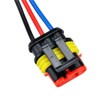GTIWUNG 5 Kit 3 Pin Way Waterproof Electrical Connector Wire,