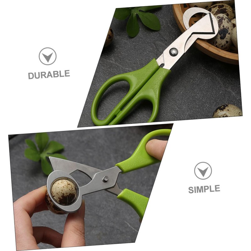 GRIRIW Cooking Scissors for Kitchen Quail Egg Shears 3-piece Set