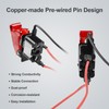 OELFFOW Pre-Wired Button Switch Rocker Switch Toggle Switch DC 20A/12V