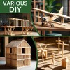 75 Pcs Balsa Wood Sticks 1/4 x 1/4 x 12