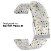 Silicone Band Compatible with Garmin Venu X1 Watch Band, Silicone