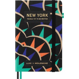 Moleskine LUXE x New York City Travel Guide Notebook, Pocket (3.5" x 5.5"), 112 pages