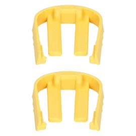 Pressure Washer Gun C Clip for Karcher K2 K3 K7, 2PCS Car Home Pressure Power Washer Trigger Gun Replacement C Clip Clamp (Yellow)