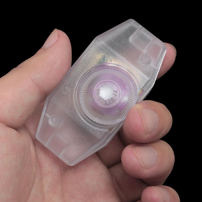FMHXG 2PCS Transparent Inline Dimmer Switch Wire Rotary Wire Sliding