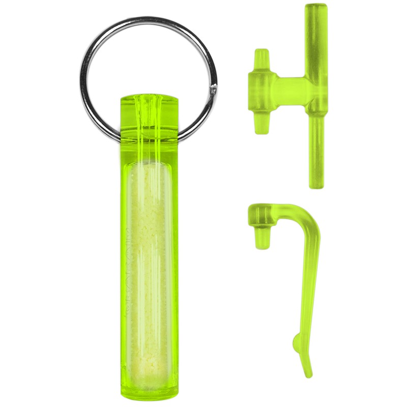 GEAR AID Key Ring 91504 Ni Glo Gear Marker Yellow,