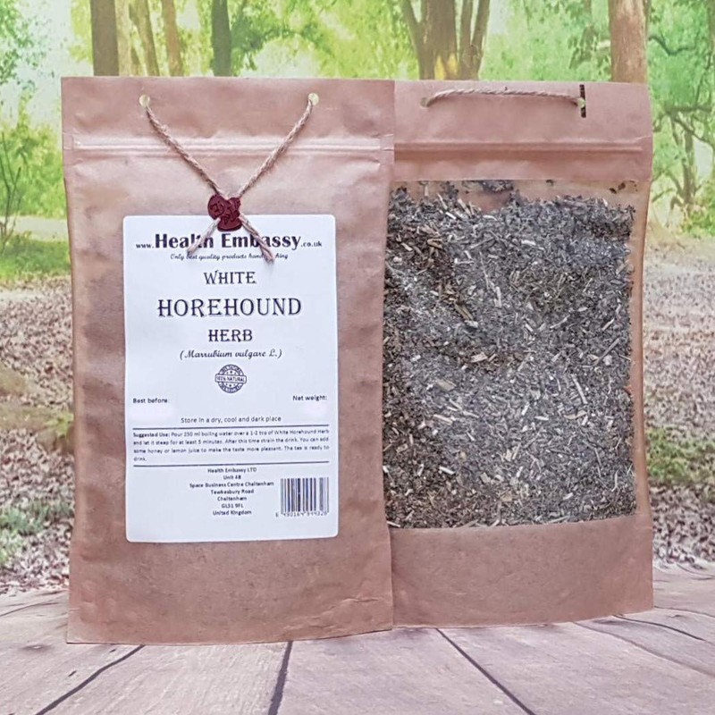 Health Embassy White Horehound Herb | Marrubium Vulgare L |