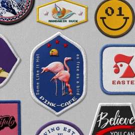 Parches bordados personalizados, parches personalizados termoadhesivos, para coser o con para ropa, mochilas, sombreros, parches de logotipo personalizado para empresas, equipos y moda DIY