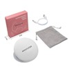 Milishow Compact Mirror with LED Light,1x/10x Magnifying Rechargeable Mirror,3.5in Pocket