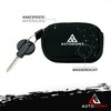 AUTODOMY Motorcycle Key Fob, Key Ring for Motorcycle, Scratch-Resistant, Key