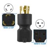Conntek 30125 L6-20P to 6-15/20R Plug Adapter, 20 Amps 250