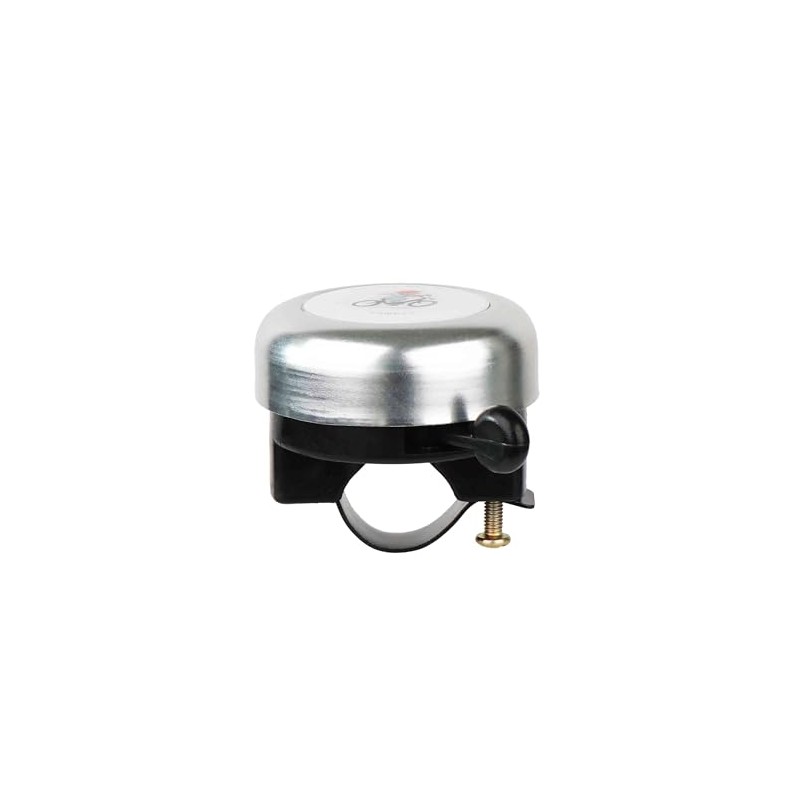 NKlaus 16207 Bicycle Bell for Boys 5.5 cm Silver with