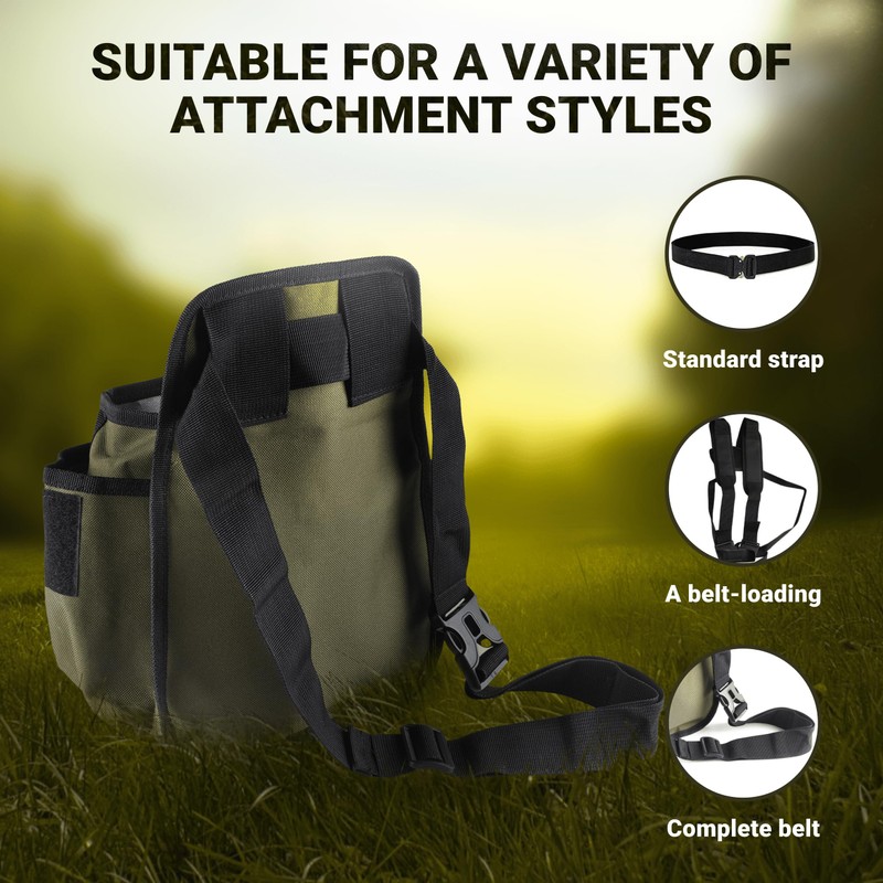 CKG Metal Detecting Finds Bag Waist Digger Pouch Tools Bag
