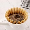 EUSOAR 1-2 Cup Unbleached Coffee Filters, Pack of 200 Disposable