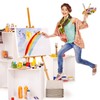 6 Pcs Drop Cloth for Painting, 6 x 9 ft