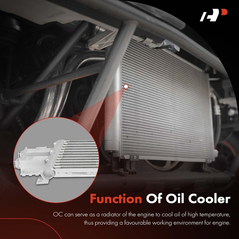 A-Premium Automatic Transmission Oil Cooler Compatible with Jeep Renegade 2015-2018