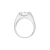 Tuscany Silver Women's Sterling Silver Square Cubic Zirconia Ring -