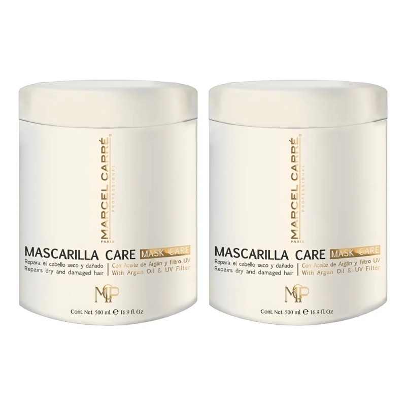 Marcel Carre Mascarilla Care 500ml Pack 2 Piezas