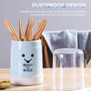 Kitchen Utensil Holder, Chopsticks Holder Drying Rack with Lid and
