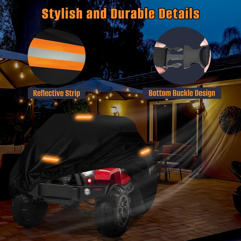 Kids Ride On Toys Car Cover, Waterproof 600D Oxford Fabric