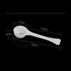 10 Pieces Long Handle 3g Plastic Measuring Spoons Mini Scoops