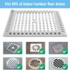 Square Drain Protection, Stainless Steel Drain Grid, Shower Drain Strainer,