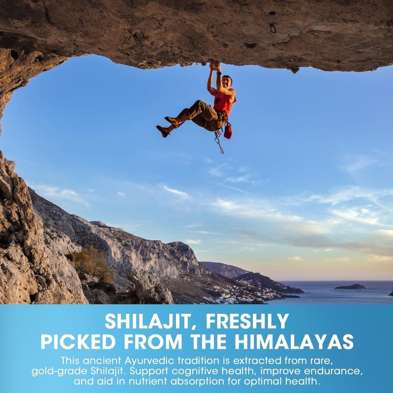 Mabefy 2Pack Organic Himalayan Shilajit Natural Supplement Extremely Potent Fulvic