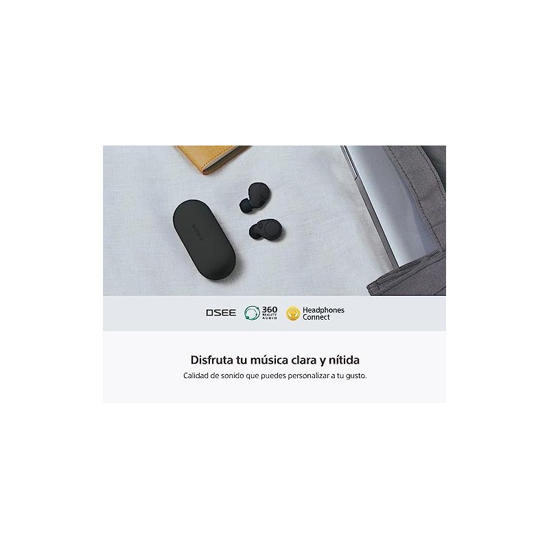 Sony Earbuds WF-C700N con Noise Canceling, Negro (Versión Extranjera)