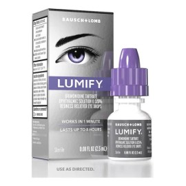Lumify Redad Alivio Gotas De Ojos 0.08 Onzas (2.5ml)