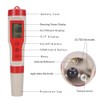 Water Quality Tester, 4 in 1 Function Digital Water Quality