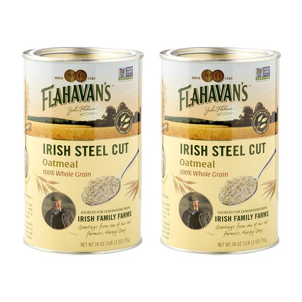 Flahavan's Irish Steel Cut Oatmeal Pack of 2