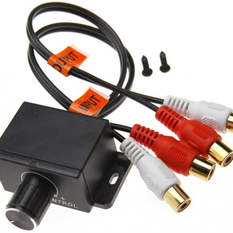 CRSHIP Volume Controller, Car Home Audio Amplifier Base RCA Gain