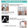 Adjustable Wall Attachable Shower Head Holder - Strong Suction Cup