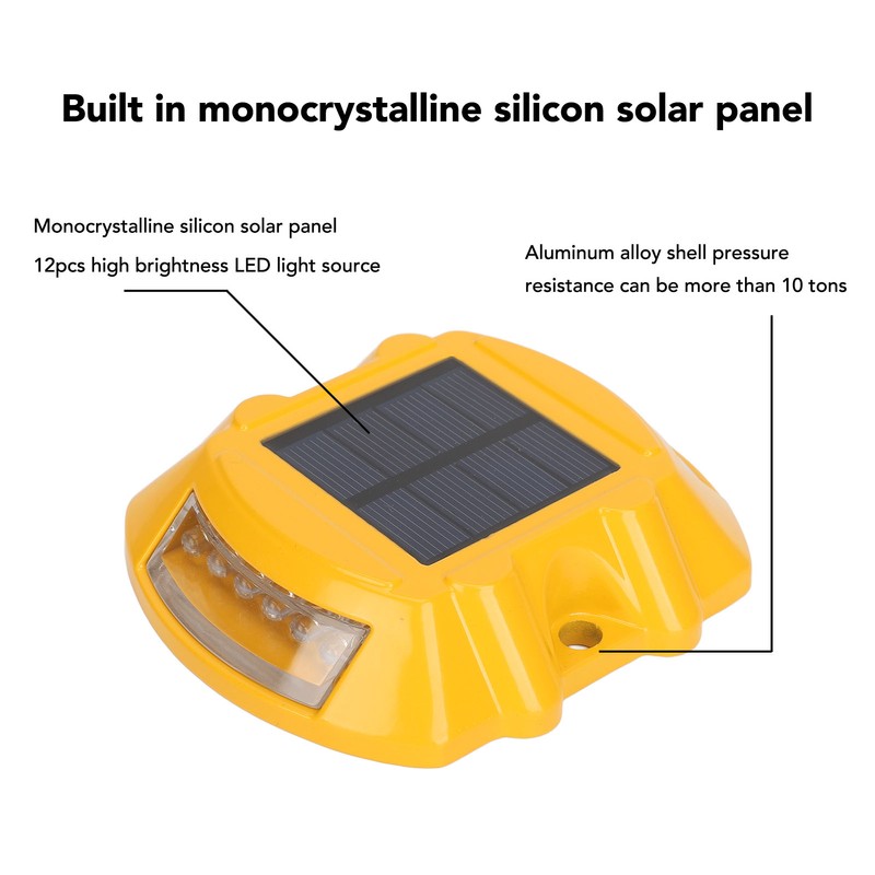 Solar Dock Lights Professional IP68 Waterproof Cast Aluminium Automatic Induction