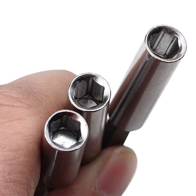 3pcs Electric Drill Screwdriver Extension, Quick Release Magnetic Drill Bit