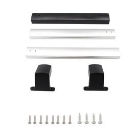 VOANZO RV Door Crossbar for Motorhome Camper Trailer Adjustable from 21.5" to 28" with Non Slip Handle