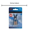 VFM - TSA Key Padlock Solid Brass TSA Approved -