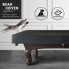 BEARCOVER Heavy Duty Leatherette Billiard Pool Table Cover, Waterproof &