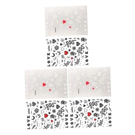 LALAFINA 6pcs Creative Snake Manicure Stickers Traceless Decorative Nail Art for Women Fun Designs for Home Salon Use Safe and Material for Personal Expression