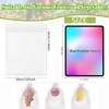 100Pcs Fruit Protection Bags 8x12 inch, White Fruit Net Bags,