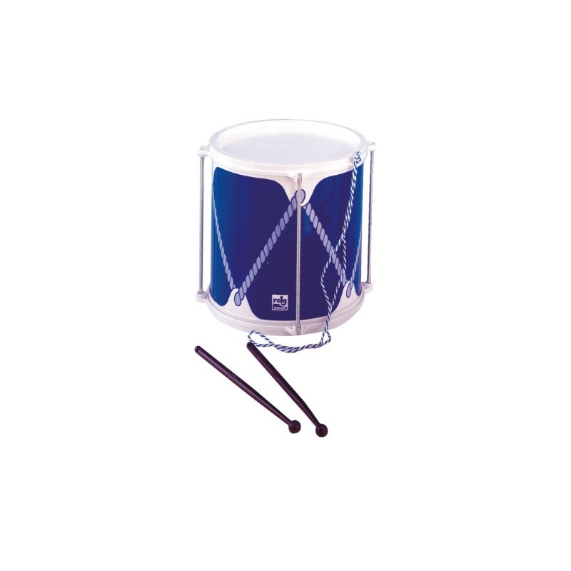 REIG Parade Kettle Drum with Drumsticks and Strap