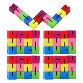 GTYHH 5-Piece Building Block Toy, Multicoloured Puzzle Toy, Fidget Toy, Stress Relief Toy for Adults, Educational Toy for Children