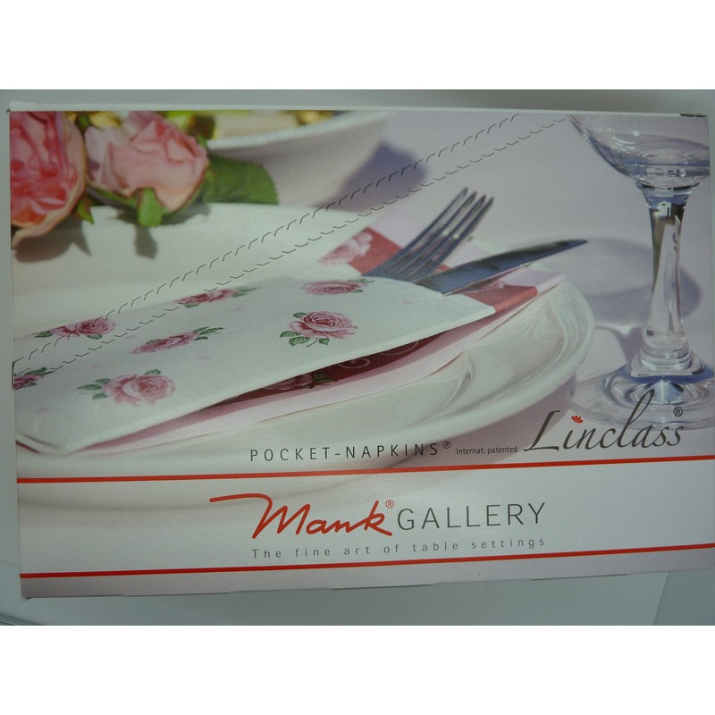 WHITE LUXURY AIRLAID 40CM POCKET-NAPKINS PACK OF 100