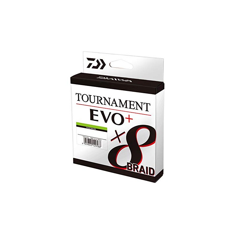 Daiwa Tournament X8 Braid EVO+ 0.14 mm 135 m Chartreuse