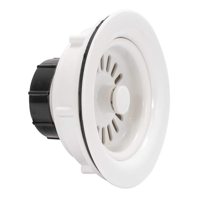 EZ-FLO 30006 Sink Strainer - Economy - Abs Body White