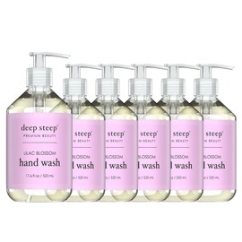 Deep Steep Liquid Hand Wash 17.6oz (Pack of 6) (Lilac Blossom)