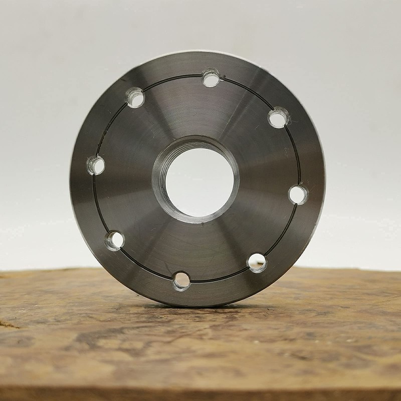 3" Wood Lathe Steel Faceplate Chucks, 1”-8TPI Thread Woodworking Accessories